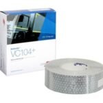Світловідбиваюча стрічка для твердої поверхні (біла) ORAFOL VC104+ (2500900001)