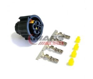 Розетка для подключения фонаря прицепа 4-pin AMP 2.5 Mars AMP 2.5 Турция (2404680052)