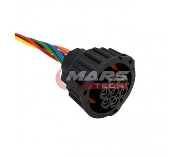 Розетка для подключения фонаря прицепа 7-pin AMP 1.5 Mars AMP 1,5 Турция (2404680049)