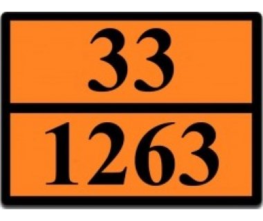Табличка ADR "Краска 33-1263" Цинк Италия (2602991750)