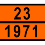 Інформаційна табличка ADR "Газ природний 23-1971" Bicma Цинк Італія (2602991106)