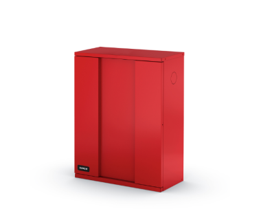 Шкаф для пожарного шланга UNI 45 Daken Порошковая краска Италия (8A3130)