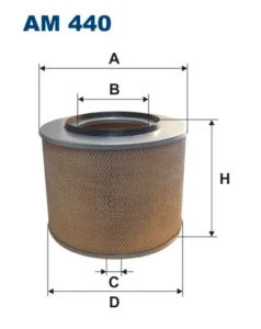 Фільтр повітряний MERCEDES LK/LN2, MK, NG, SK, FILTRON(AM440)