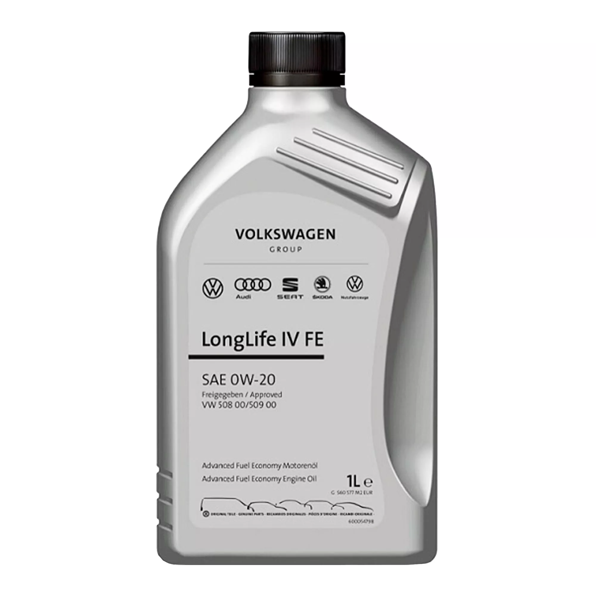 Олива моторна VW/Audi/SEAT /Skoda - LongLife IV FE 0W-20 1 л