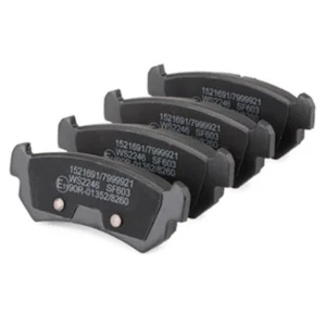 Гальмівні колодки Daewoo Espero/Nexia; Opel Astra/Kadett/Omega/Vectra передні дискові (WOKING P3863.10)