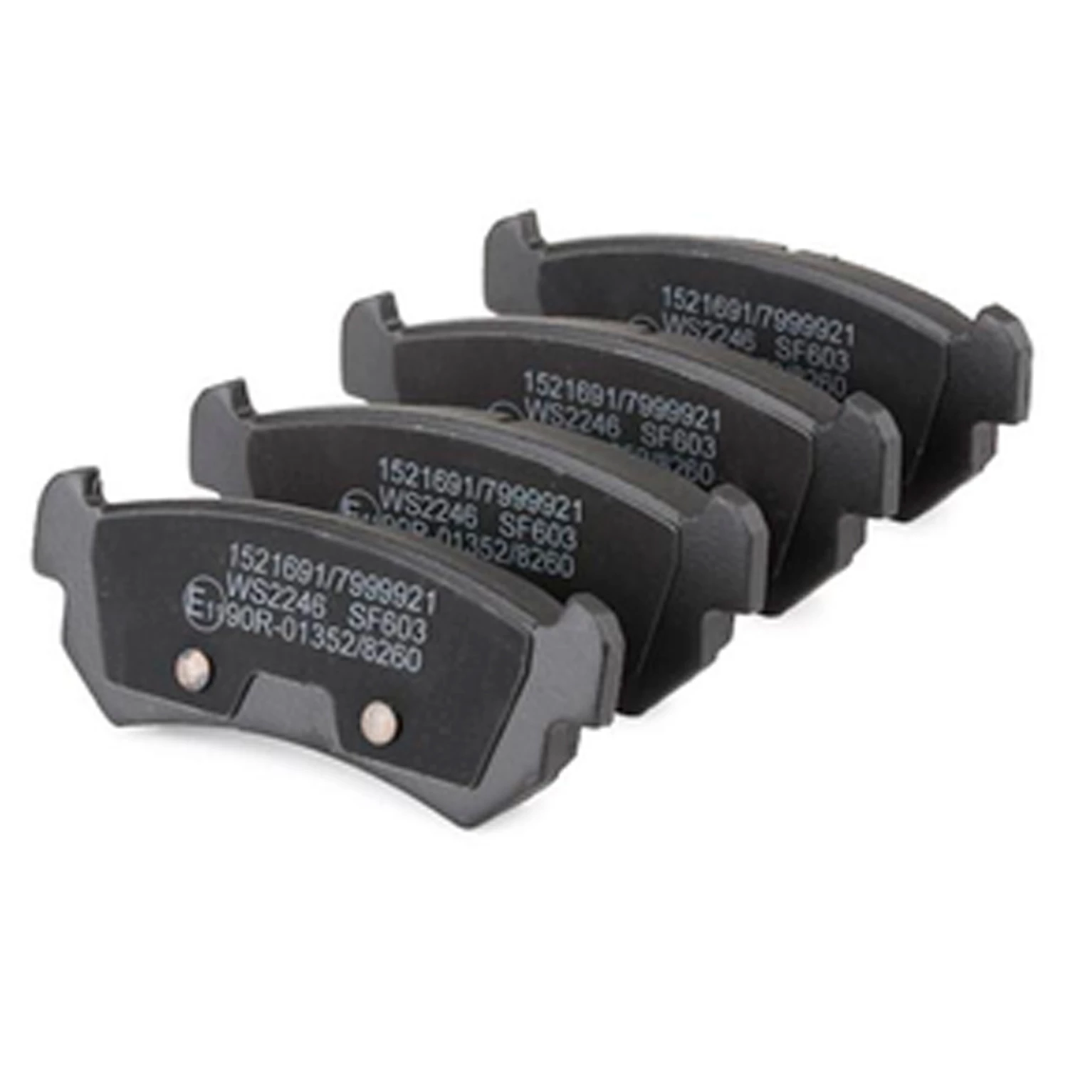 Гальмівні колодки Daewoo Espero/Nexia; Opel Astra/Kadett/Omega/Vectra передні дискові (WOKING P3863.10)