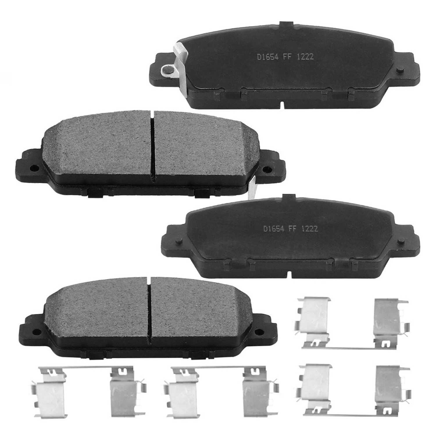 Гальмівні колодки Acura Legend/NSX, Honda Accord/Civic Vi/CR-V I/HR-V, Integra передні дискові (WOKING P5063.02)