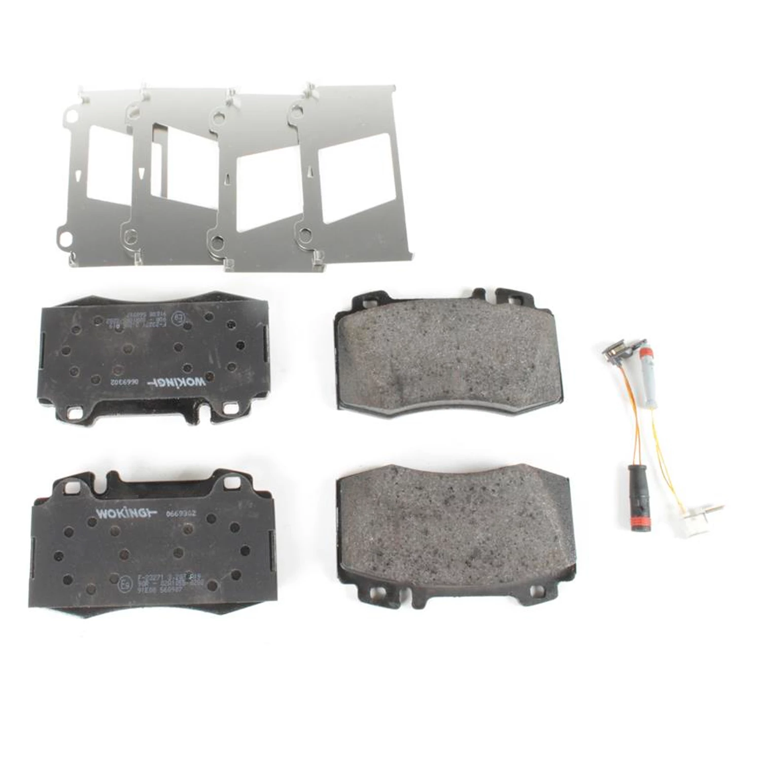 Гальмівні колодки Mercedes C/CLK/CLS/E/M передні дискові 10.98-01.12 (WOKING P6693.02)