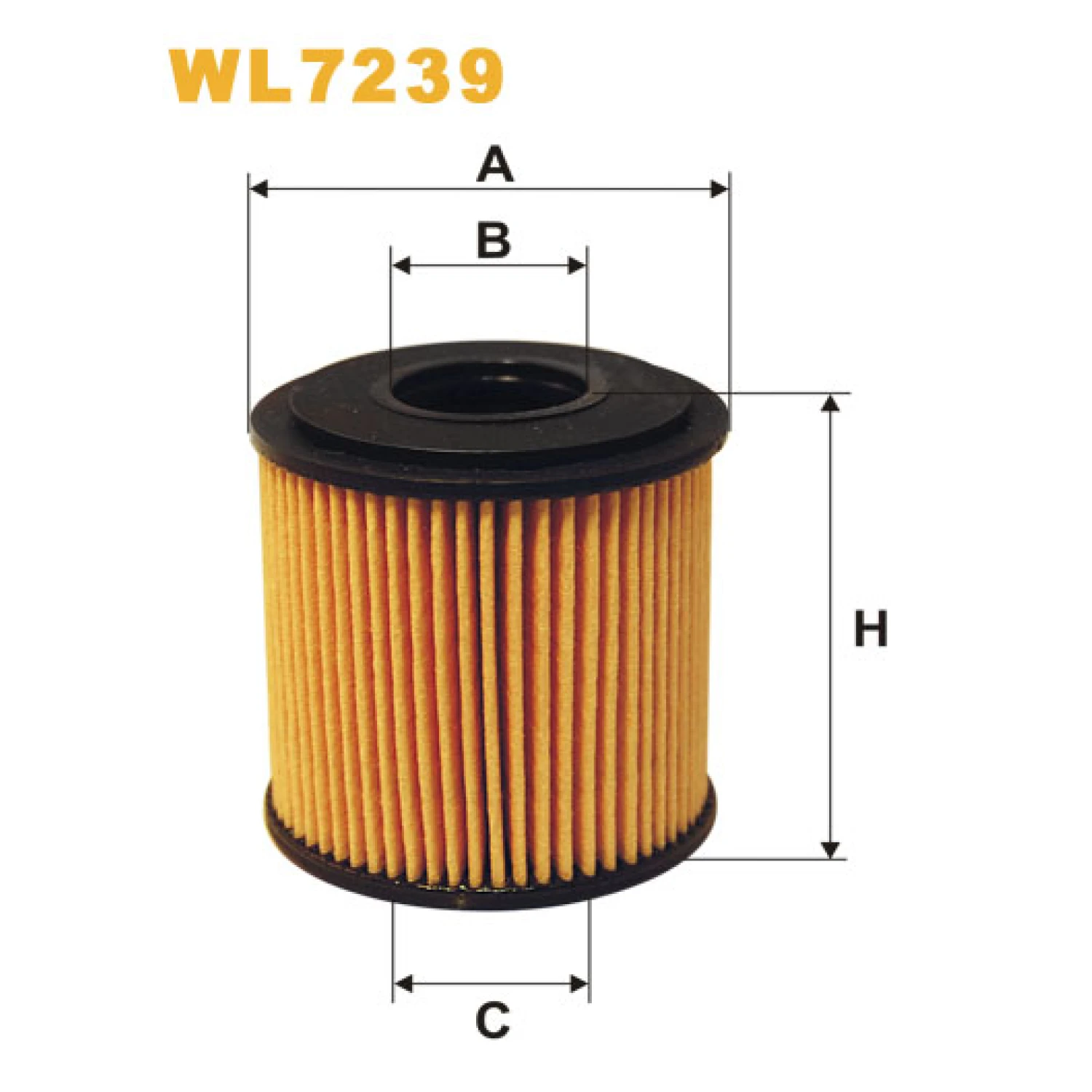 Фільтр оливи WIX FILTERS Smart Fortwo II, Roadster, Smart (WL7239)