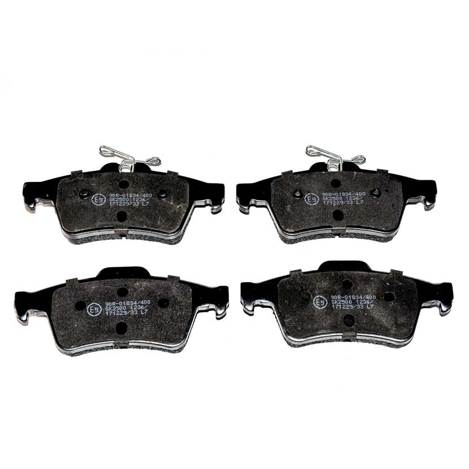 Гальмівні колодки Audi 100/80/A4; Chery Tiggo; Seat Cordoba/Ibiza/Inca/Toledo; VW Caddy передні дискові (WOKING P0343.40)