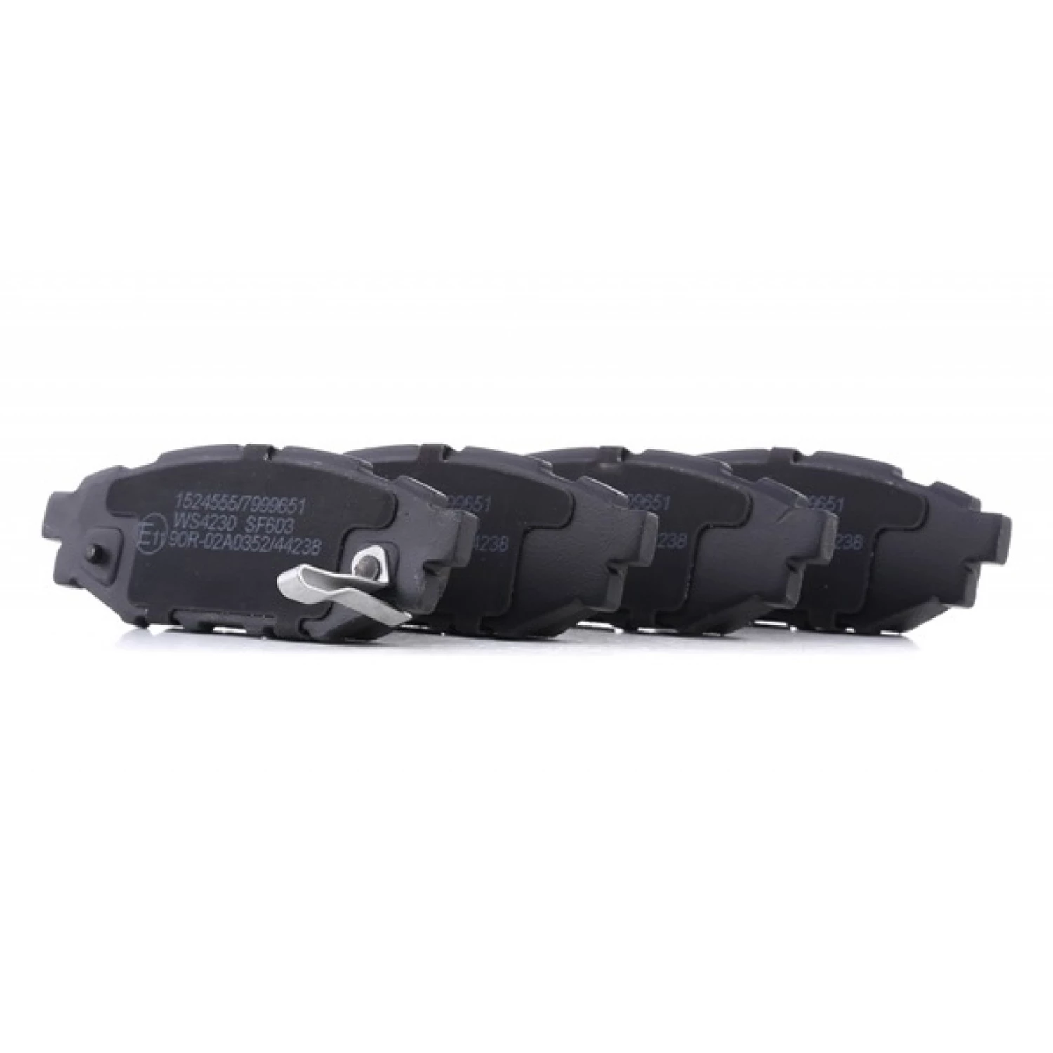 Гальмівні колодки Subaru BRZ/Forester/Impreza/Legacy/Outback/WRX/XV; Toyota GT задні дискові (WOKING P10363.12)