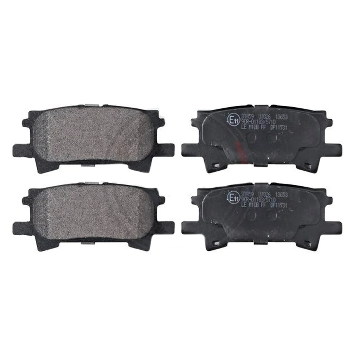 Гальмівні колодки Lexus RX; Toyota Harrier, Highlander задні дискові     09.00-12.13 (WOKING P11403.00)