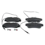 Гальмівні колодки Citroen Berlingo/Xsara; Peugeot 306/406/Expert/Partner, передні дискові (P7343.04)