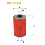 Фільтр оливи WIX FILTERS Mercedes 200, 230 (WL7024)