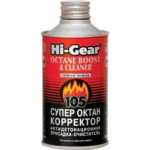 Антидетонаційна присадка-очисник HI-GEAR "Супер октан-коректор" 325 мл (HG3306)