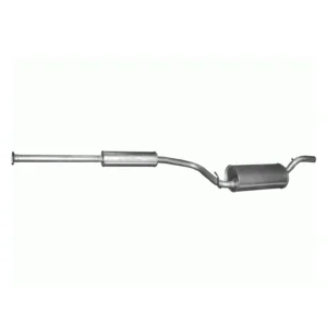 Глушник POLMO MAZDA 3 1.4i-16V , 1.6i-16V 06/03-12/08 алюмінізована сталь (12.14)