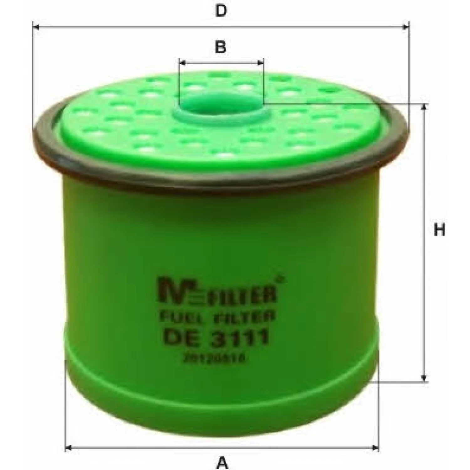 Фільтр паливний M-FILTER (DE 3111)