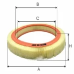 Фiльтр повiтряний VW/OPEL   M-FILTER (A369)