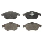 Колодки гальмівні OPEL ASTRA/ZAFIRA/CORSA, CHEVROLET, SAAB передні дискові STARLINE (BDS081)