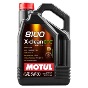 Олива моторна MOTUL 8100 X-сlean EFE 5W-30 5 л (109471/814051)