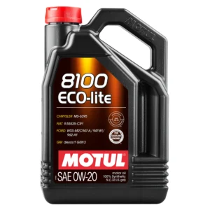 Олива моторна MOTUL 8100 ECO-Lite 0W-20 5 л (108536/841151)