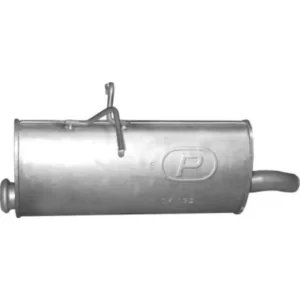 Глушник POLMO Citroen Berlingo/Peugeot Partner 1.6 HDi/2.0 HDi алюмінізована сталь (04.132)