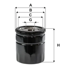 Фільтр оливи WIX FILTERS FORD Tourneo Custom 2012, Transit 2014, Transit Custom 2012 (WL7542)