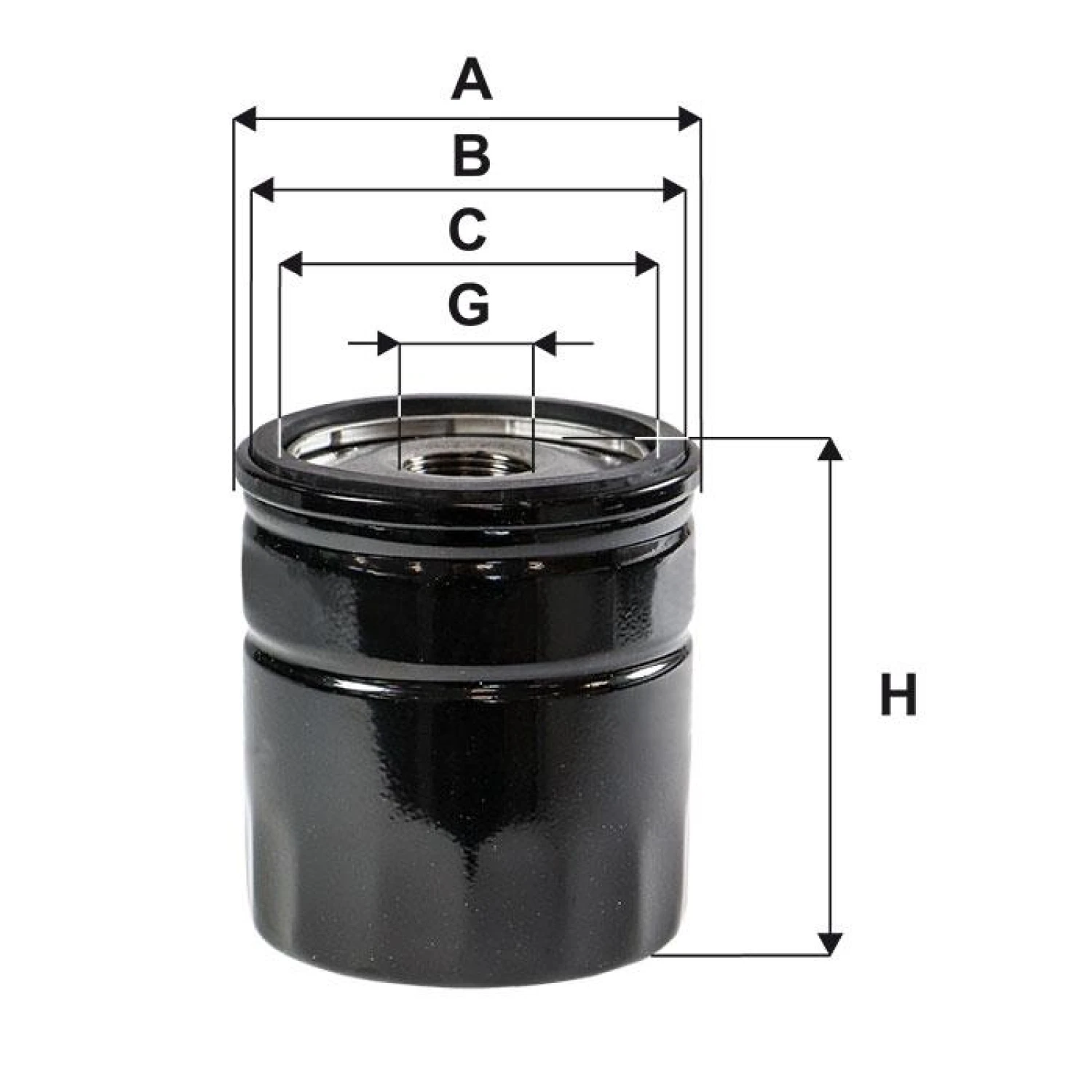 Фільтр оливи WIX FILTERS FORD Tourneo Custom 2012, Transit 2014, Transit Custom 2012 (WL7542)
