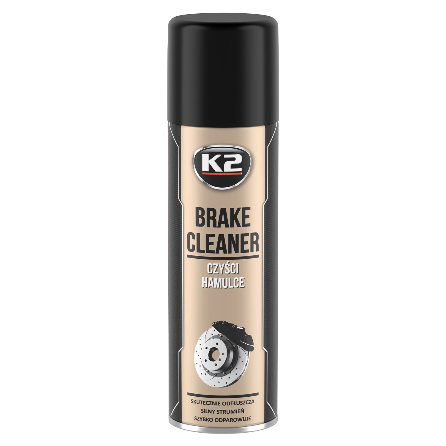 Очищувач для гальмівної системи K2 Brake Cleaner аерозоль 500 мл (W104)