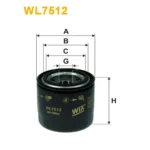 Фільтр оливи WIX FILTERS Hyundai i30 II, i40, ix20, ix35, Santa Fe III / Grand Santa Fe, Veloster, (WL7512)