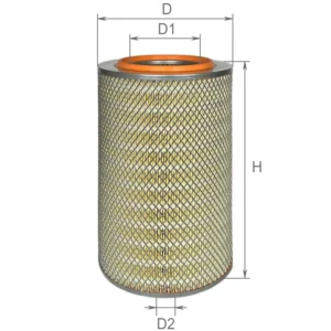 Фільтр повітряний КАМАЗ євро 1 ALPHA FILTER (AF 0764pe)