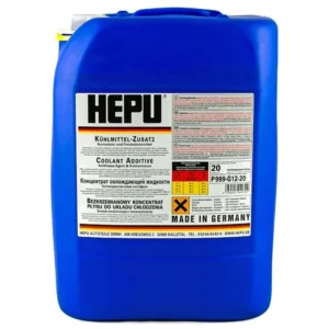 Рідина охолоджуюча HEPU Антифриз -38 °C G11 жовта концентрат 20 л (P999-020)