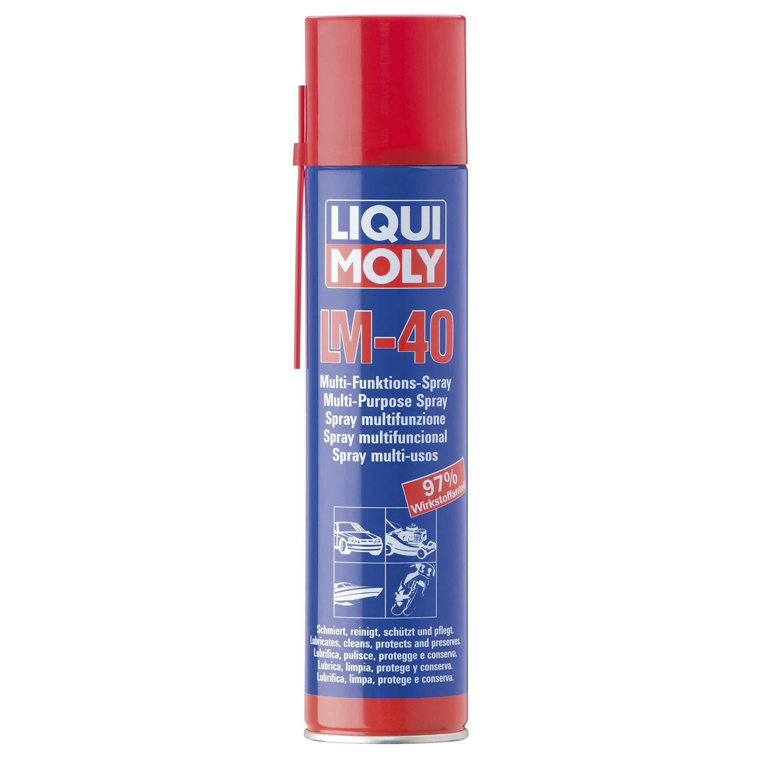 Мастило універсальне LIQUI MOLY LM 40 Multi-Funktions-Spray синтетичне прозоре аерозоль 400 мл (3391/8049)