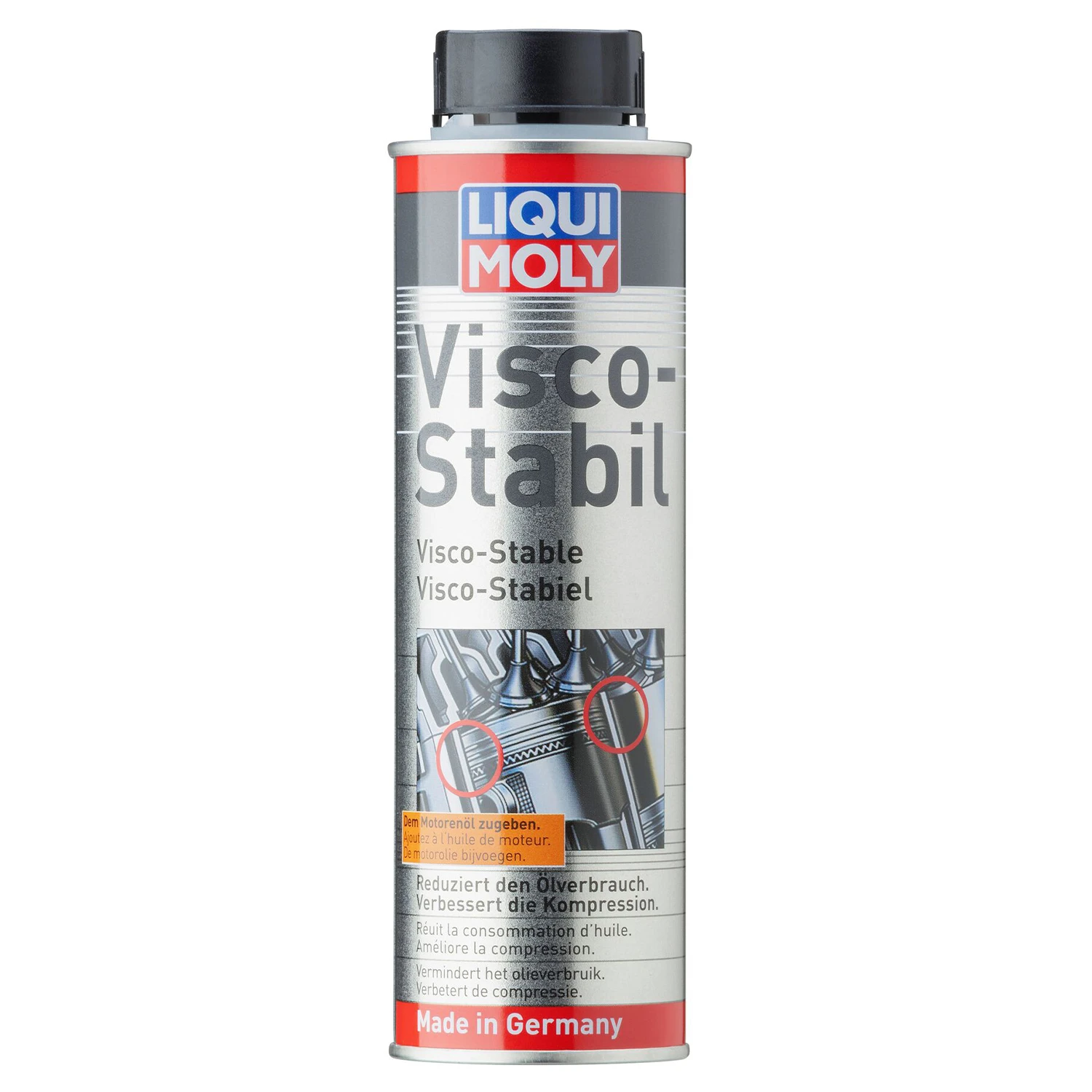 Присадка для стабілізації в'язкості та тиску оливи LIQUI MOLY Visco-Stabil 300 мл (1017/1996)