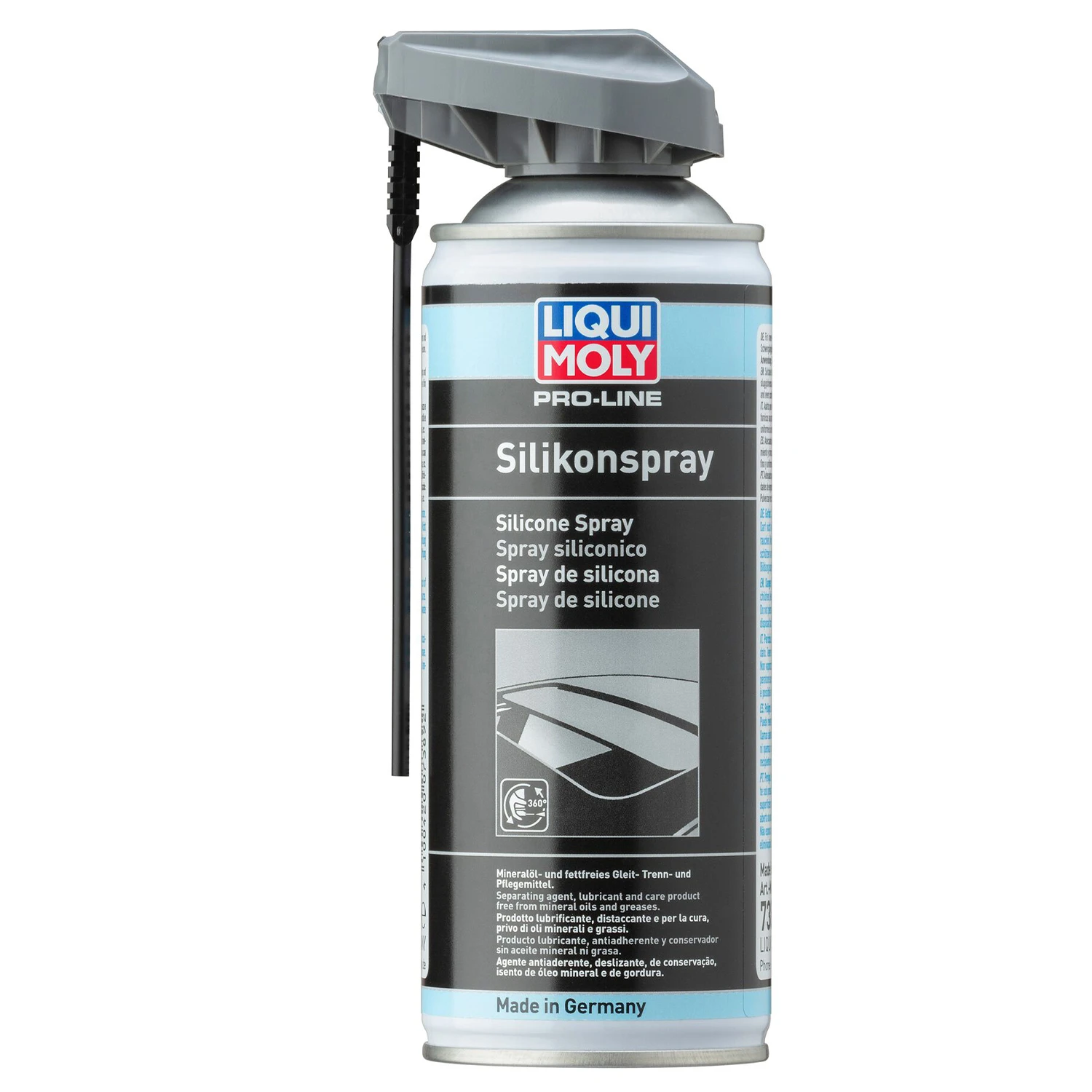 Мастило універсальне LIQUI MOLY Pro-Line Silikon-Spray силіконове прозоре аерозоль 400 мл (7389)