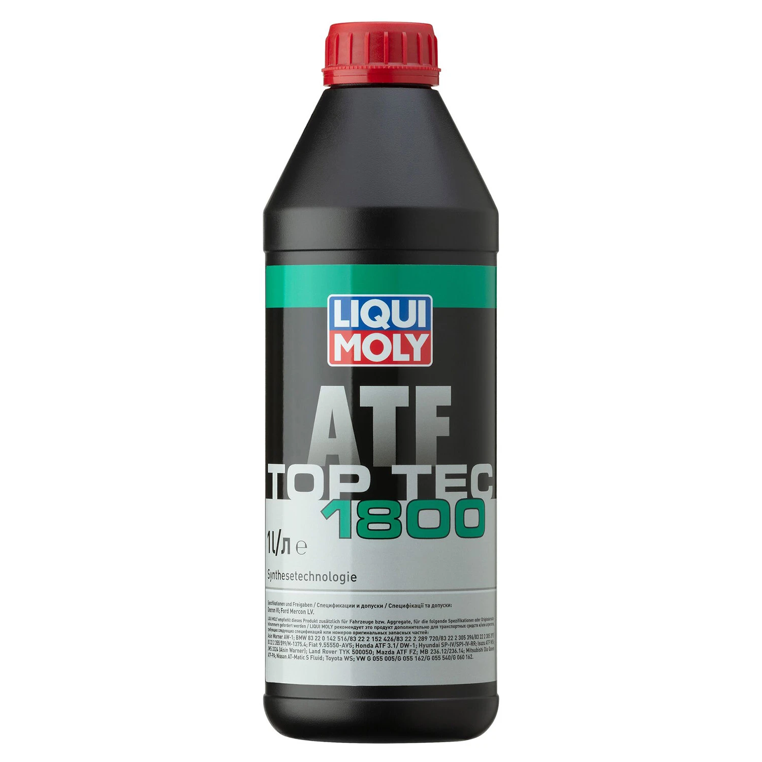 Олива трансмісійна LIQUI MOLY Top Tec ATF 1800 для АКПП і гідроприводів 1 л (3687)