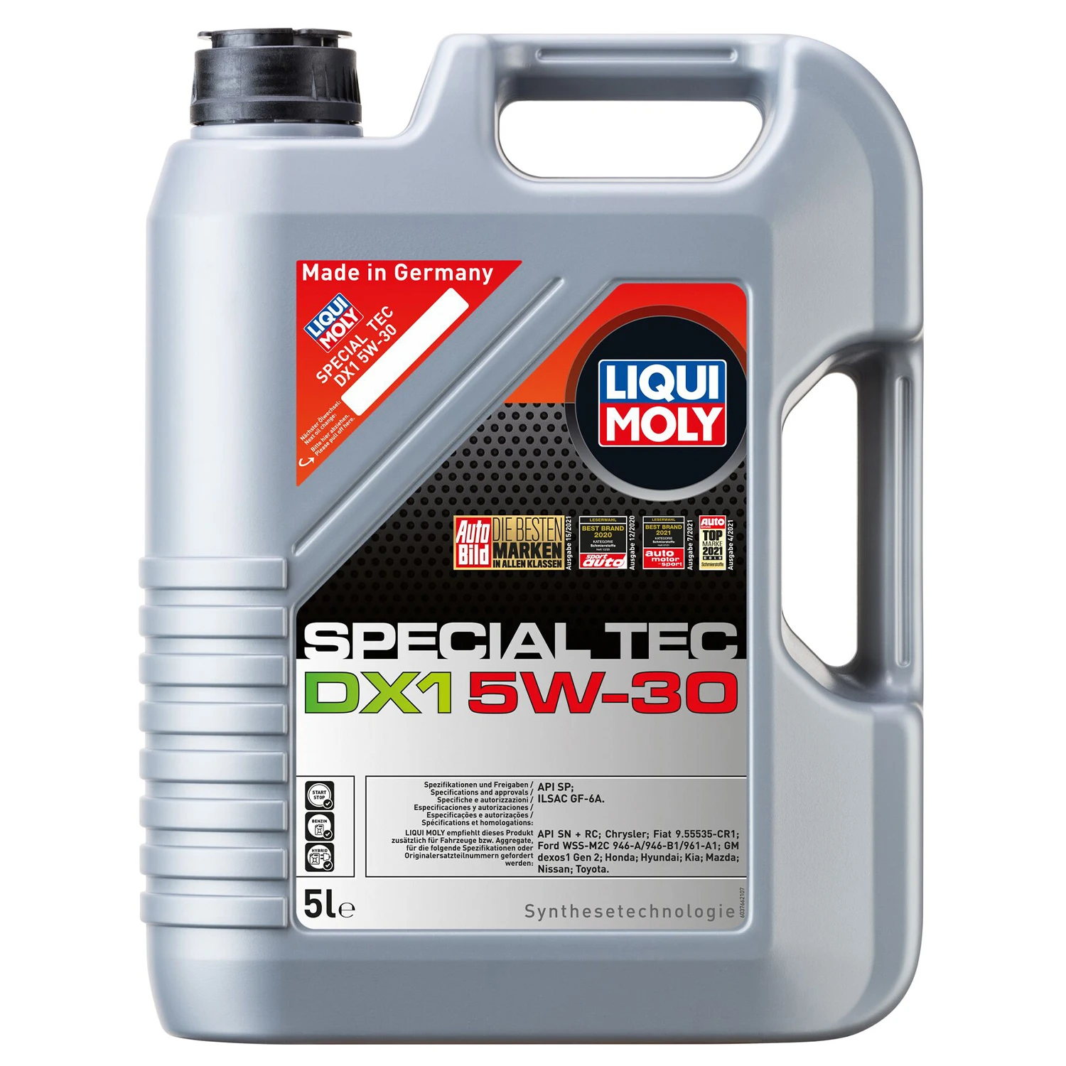 Олива моторна LIQUI MOLY Special Tec DX1 5W-30 5 л (20969)