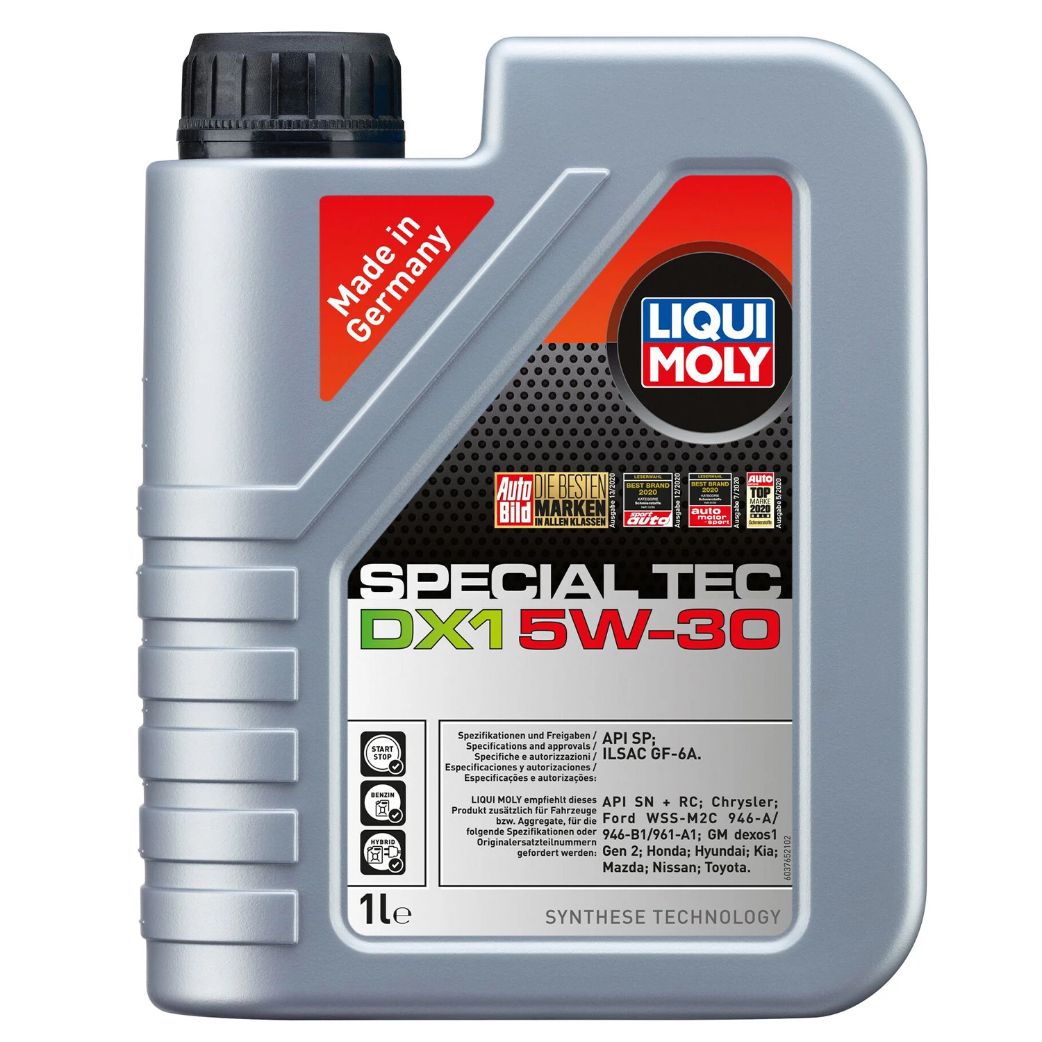 Олива моторна LIQUI MOLY Special Tec DX1 5W-30 1 л (20967)