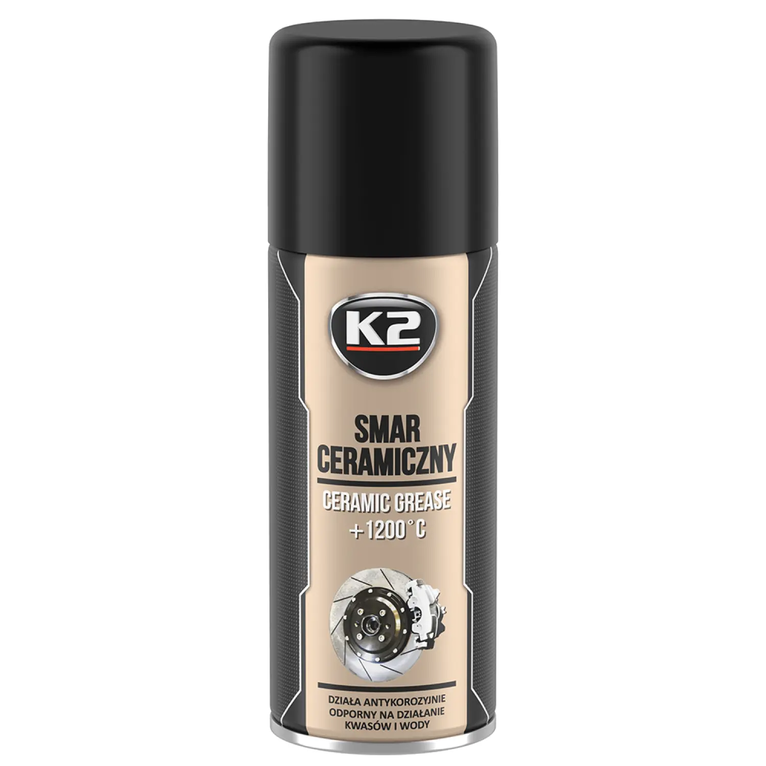Мастило високотемпературне 400 мл K2 Ceramic Grease (W124)