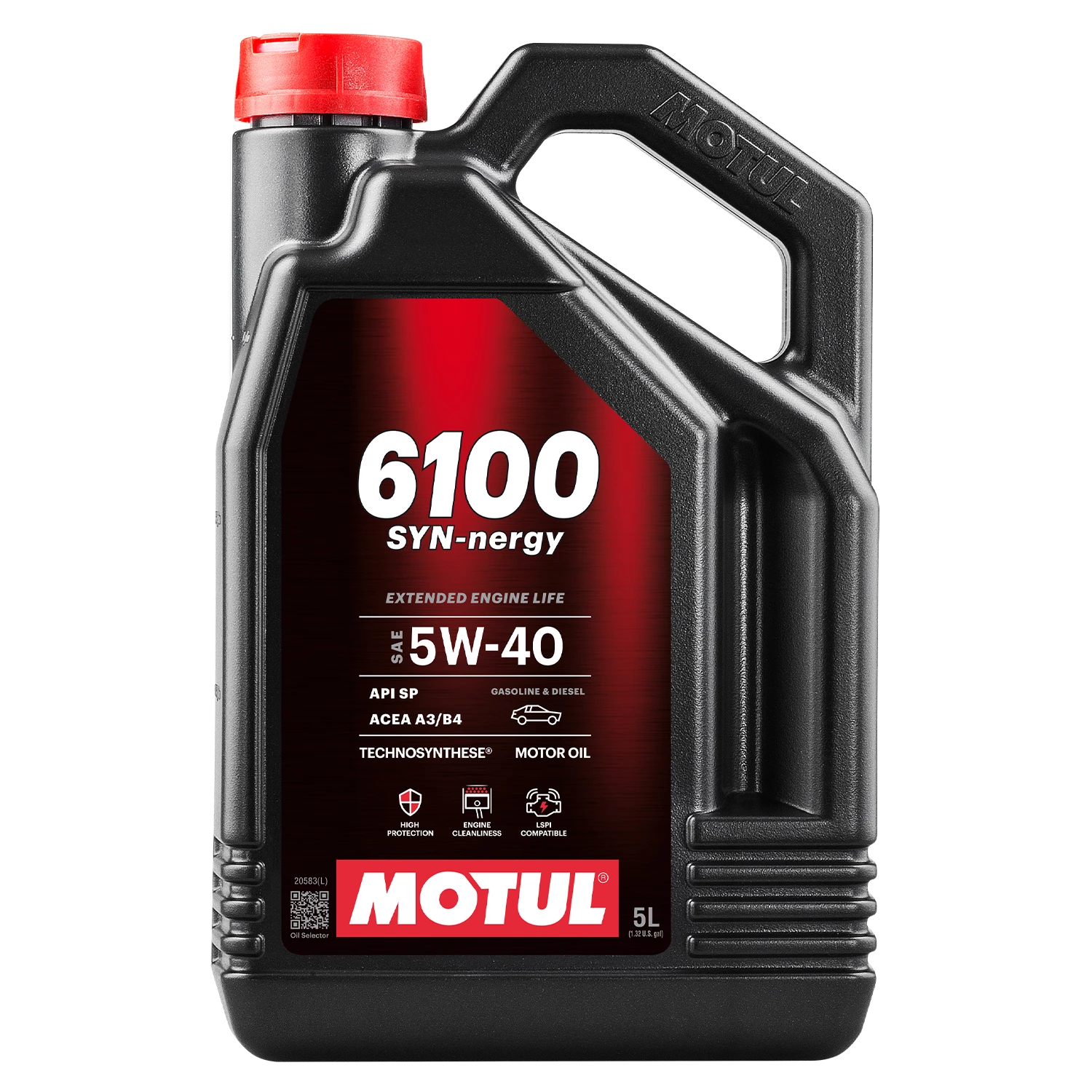 Олива моторна MOTUL 6100 Syn-nergy 5W-40 5 л (107979)