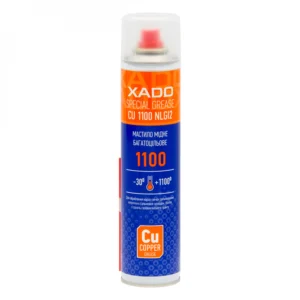 Мастило XADO Copper Spray 1100 мідне високотемпературне аерозоль 320 мл (XA  40021)