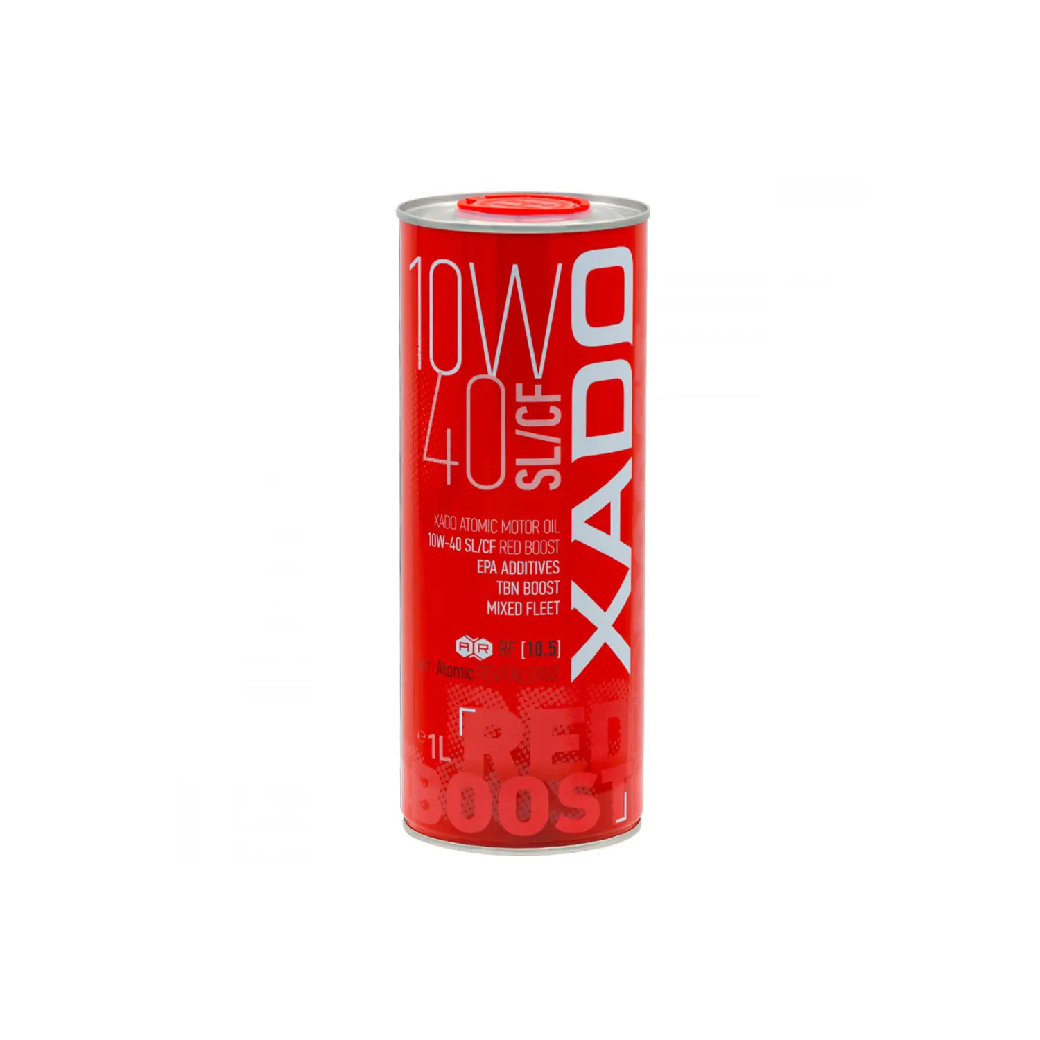 Олива моторна XADO 10W-40 SL/CF Red Boost напівсинтетична 1 л (XA 26144)