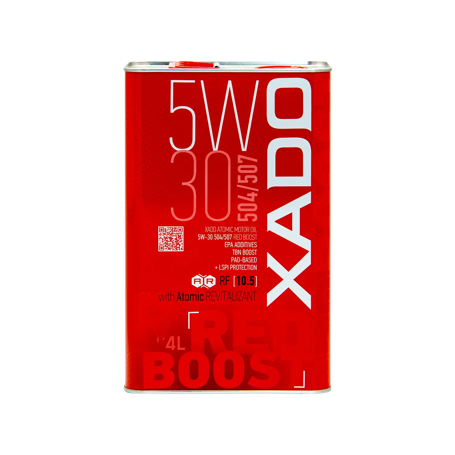 Олива моторна XADO 5W-30 504/507 Red Boost синтетична 4 л (ХА 26296)