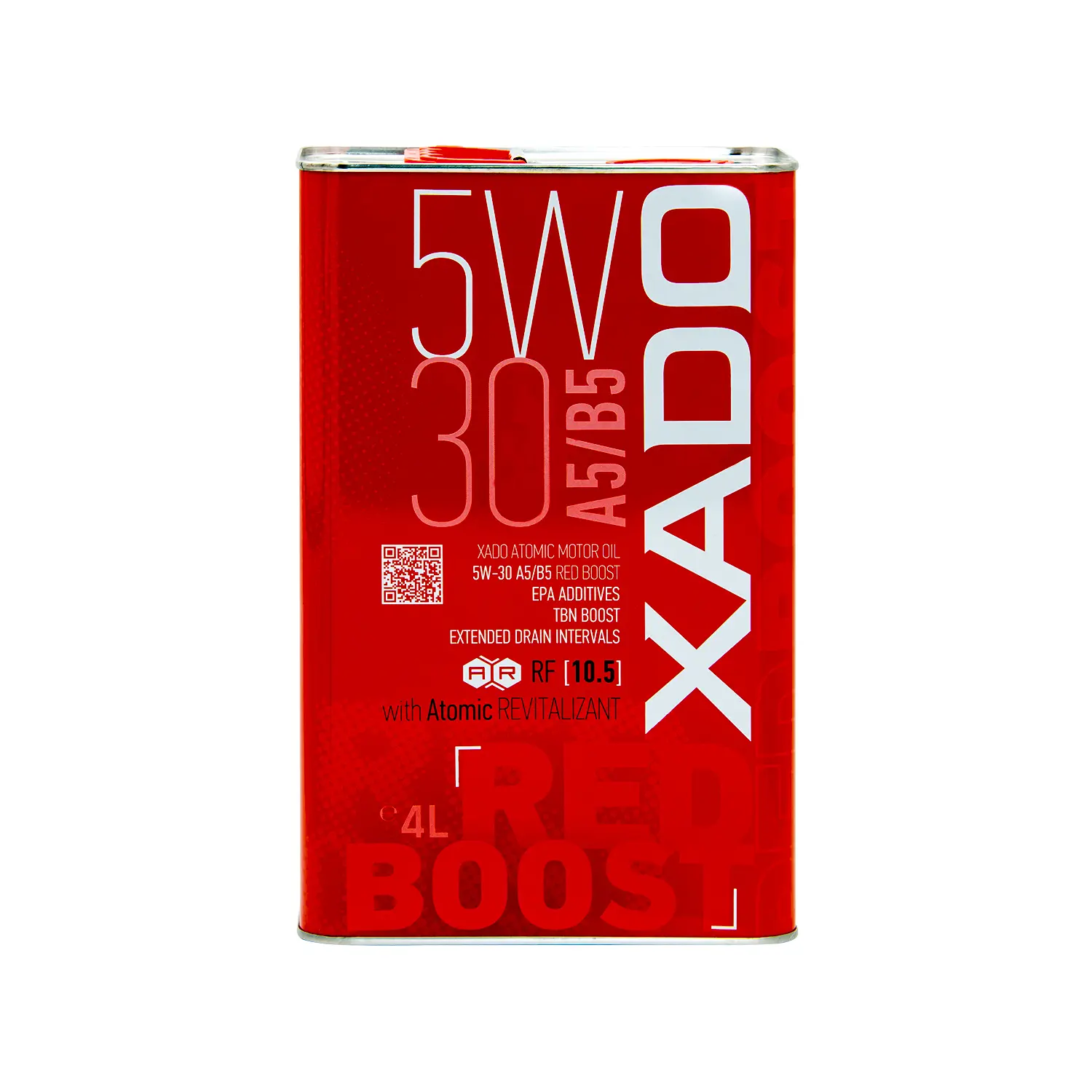Олива моторна XADO 5W-30 A5/B5 Red Boost синтетична 4 л (XA 26241)
