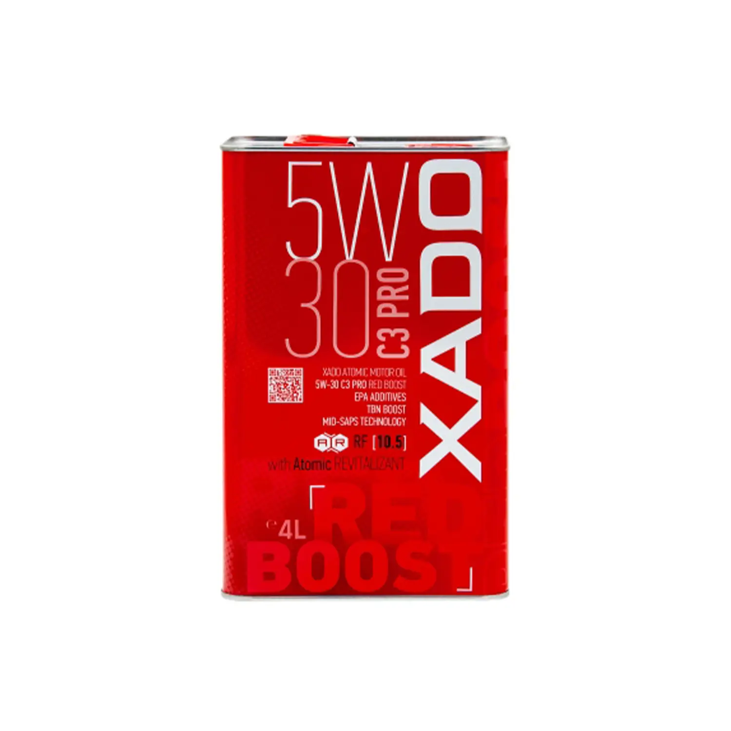 Олива моторна XADO 5W-30 C3 Pro Red Boost синтетична 4 л (XA 26268)