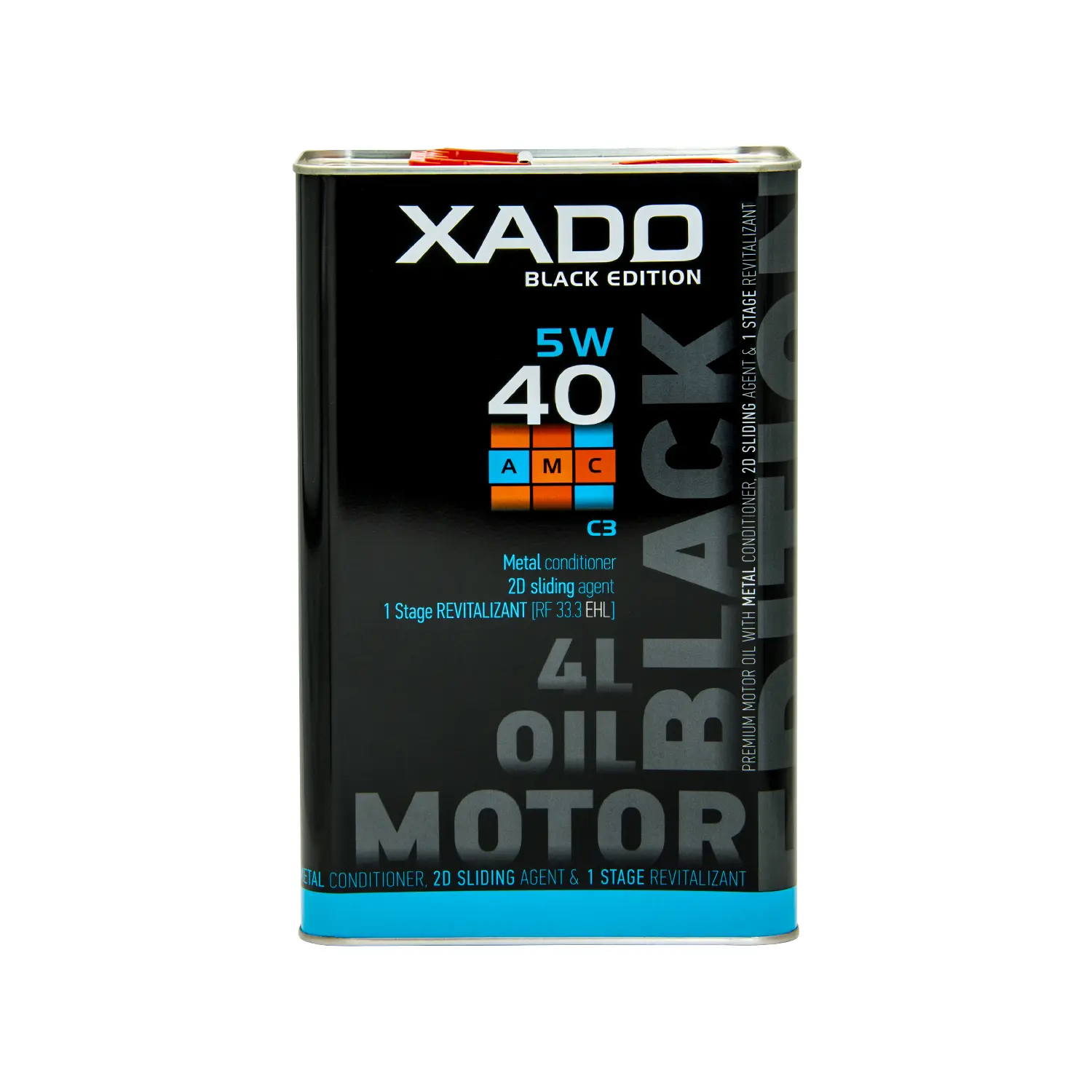 Олива моторна XADO 5W-40 C3 AMC Black Edition синтетична 4 л (XA 25274)
