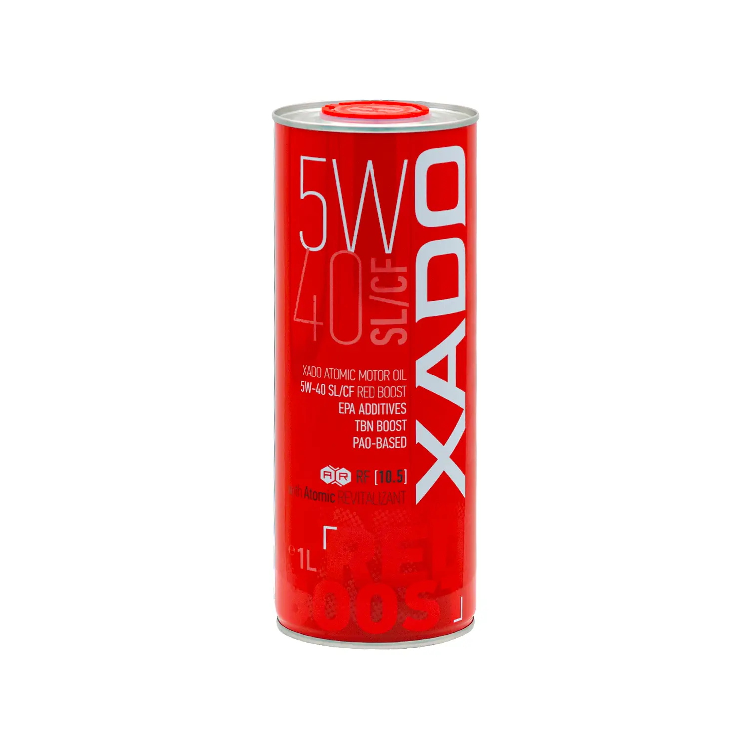Олива моторна XADO 5W-40 SL/CF Red Boost синтетична 1 л (XA 26106)