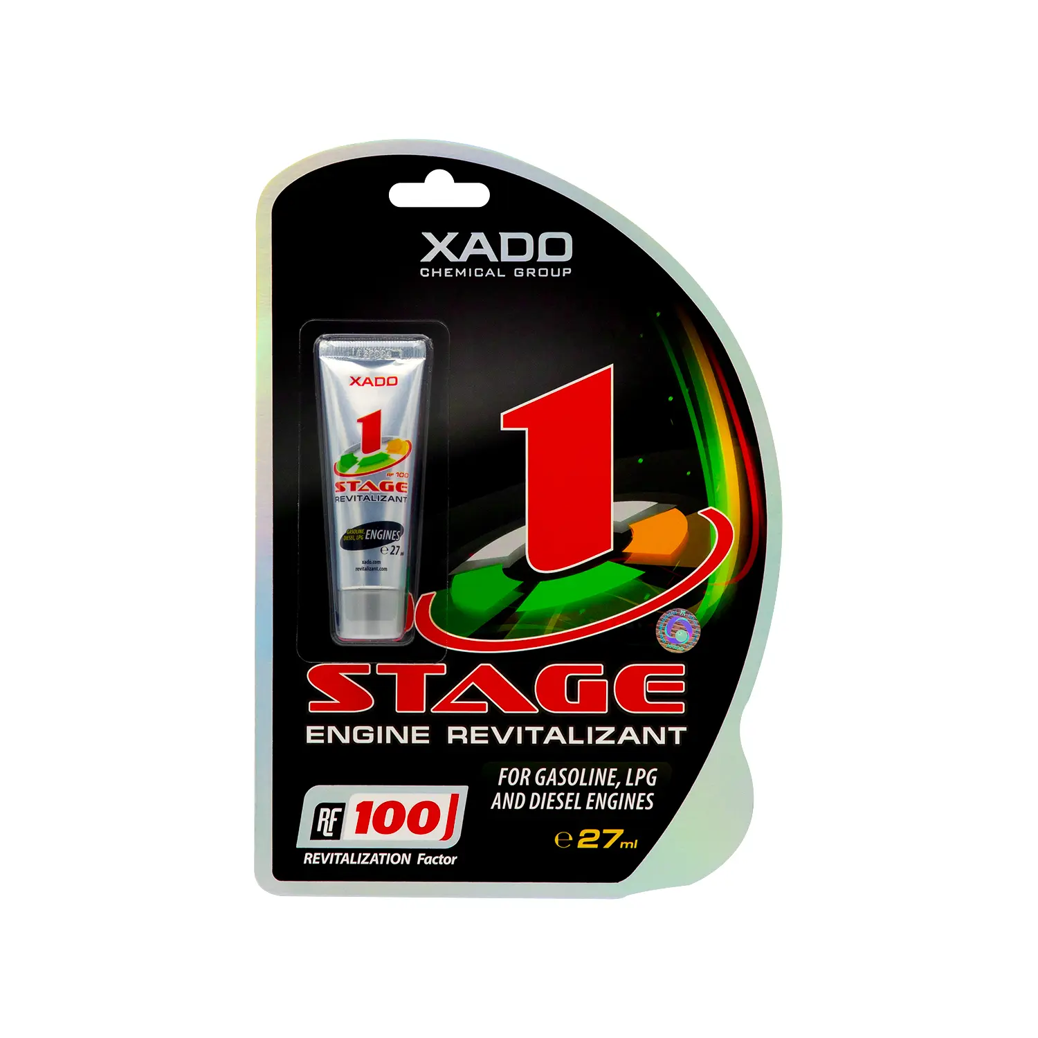 Ревіталізант XADO 1 Stage Revitalizant для відновлення бензинових, газовий та дизельних двигунів 27 мл (ХА 10024_3)