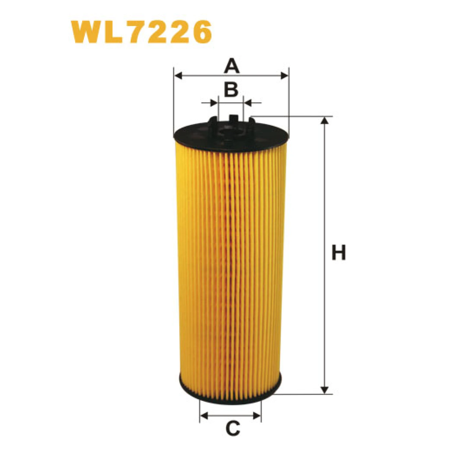 Фільтр оливи WIX FILTERS Audi A4 (B5/8D), A4 (B6,B7/8E,8H), A6 (4B/C5), A6 Quattro/Allroad, A8 (4D (WL7226)