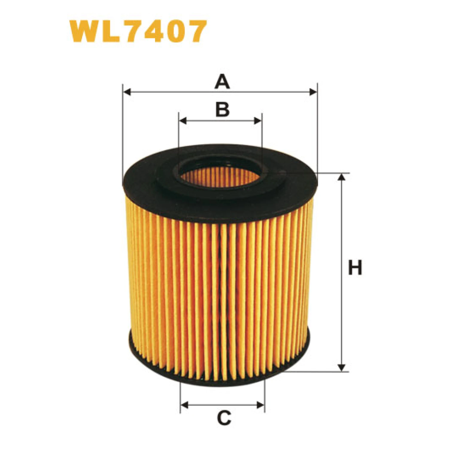 Фільтр оливи WIX FILTERS Mazda 3 (BK), 6 (GG/GY), 6 (GH), CX-7, MPV (WL7407)